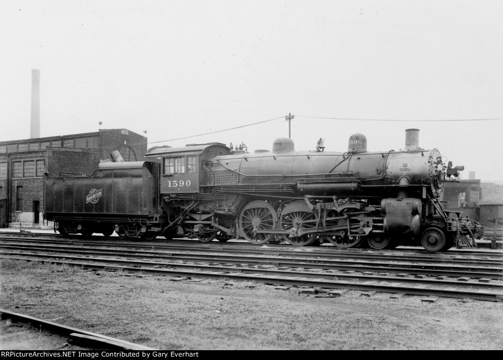 CNW 4-6-2 #1590 - Chicago & North Western